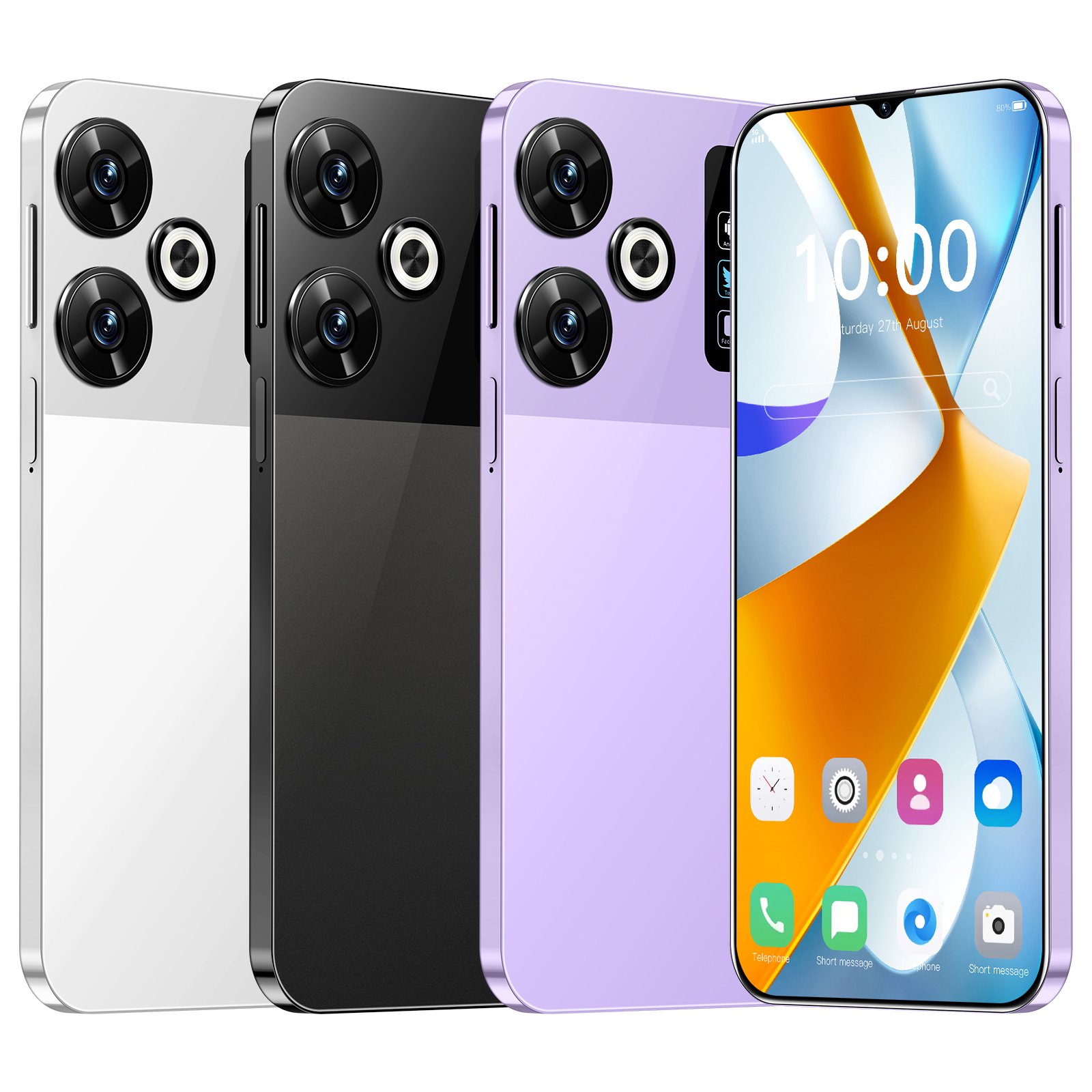 M6 Ultra The 5G Hot Sale Smartphone with a 7.3-inch Display and Dual SIM Multi-Language Support